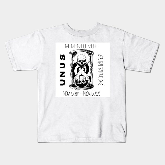 Memento Mori - Unus Annus Kids T-Shirt by AussieDrawzz